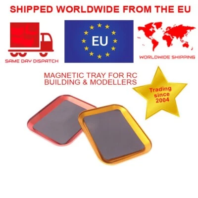 Magnetic Tray For Rc Car & Model Making For Tamiya, Kyosho, Schumacher, scx10 - Image 1 of 4