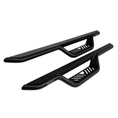 Westin Outlaw Drop Nerf Step Bars Textured Black | Fits 21-23 Ford Bronco 2 Door - Image 1 of 4