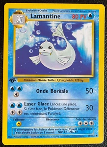 Dewgong 25/102 Lamantine FRENCH 1st edition - Base Set (1999) - LP/NM - Picture 1 of 6