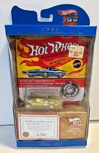 Vintage 1997 Hot Wheels 1969 Twin Mill w/ Cert. of Authenticity & 30th Annv Pin! - Bild 1 von 3