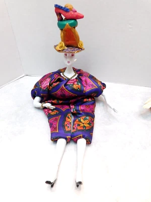 Tocado, collar y pulsera de zapatos Poupee Millet de Isabelle 16 pulgadas Foto 1 de 4