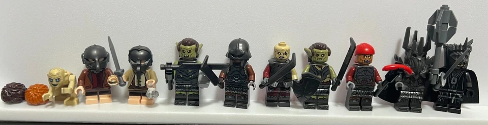 NEW! LEGO Minifigures The Lord Of The Rings Set 10333 Barad-Dur Sauron, Sam, Orc - Image 1 of 1