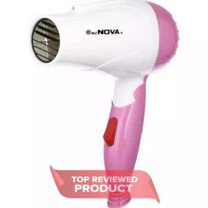 Hair Dryer Women Professional Foldable Nv-658 Hair Dryer 1000W Heat Adjustable - Picture 1 of 4
