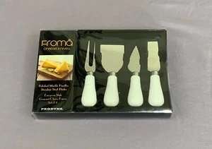 KÄSE EUROPÄISCHER STIL GOURMET-KÄSEMESSER - 4ER SET - NEU IM BOX - Bild 1 von 2