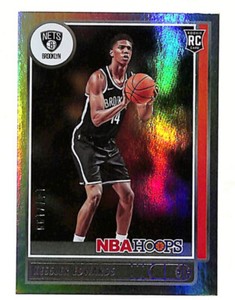 2021-22 Panini Hoops #246 Kessler Edwards 147/199 Foil Rookie Card Nets