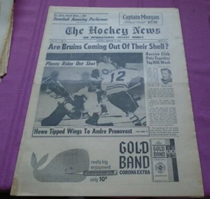 The Hockey news December 15 1962 Vol 16 No 11 Jacques Plante /Terry Sawchuk - Picture 1 of 1