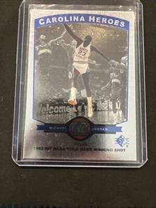 1998 98 UD SP Top Prospects Carolina Heroes Michael Jordan #H1, Tar Heels