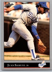1992 Leaf #125 Juan Samuel - Picture 1 of 2