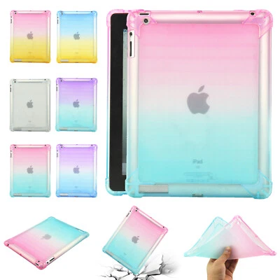 Crystal Gradient Soft TPU Case Cover For iPad Air 11 2024/Pro 9.7/Air/Mini 7th - Image 1 of 4