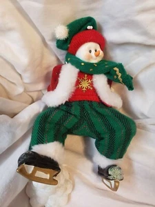Muñeco de nieve de patinaje - Imagen 1 de 2