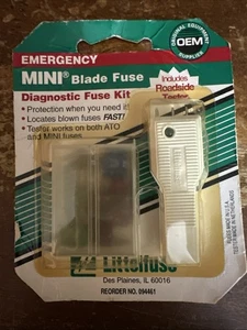 Littlefuse ATO & Mini Emergency Fuse Kit W/Puller & Tester 5, 10, 15, 20, 25, 30 - Picture 1 of 3