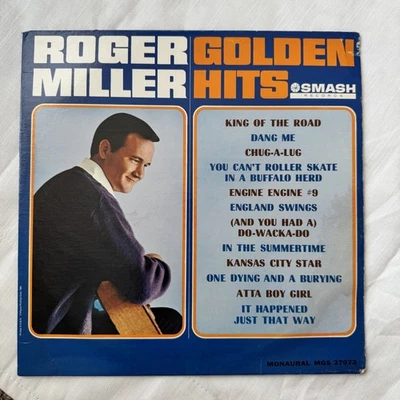 Roger Miller - Golden Hits 12" vinyl LP 1965 Smash Records - Image 1 of 2