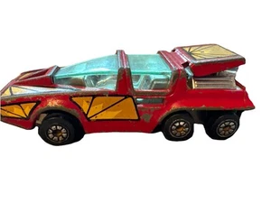 1980 Kenner Fast 111's Saturn Seeker #1027 Purple-Red 6 Wheeled Diecast Car - Imagen 1 de 11
