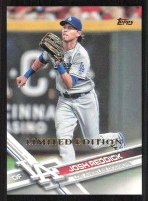 2017 Topps JOSH REDDICK Limited Edition LOS ANGELES DODGERS card 1,000 made #329 - Image 1 of 2