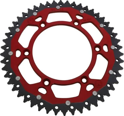 Moose Red 50 Tooth Rear Dual Sprocket Husaberg TE125 12-13 - Image 1 of 3