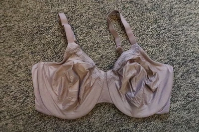 Wacoal Perfect Primer Full Figure Underwire Bra - 36DDD - Deep Taupe - # 855213 - Image 1 of 4