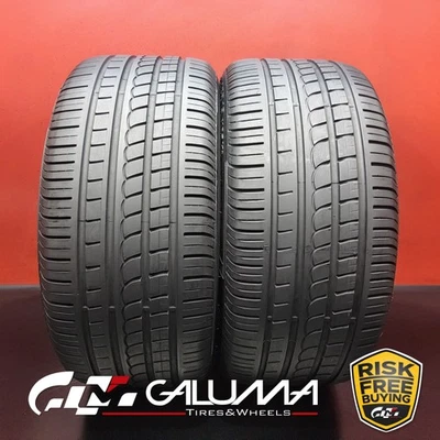 Juego de 2 neumáticos Pirelli P Zero Rosso 275/40ZR19 275/40/19 2754019 sin parche #90664 Foto 1 de 4