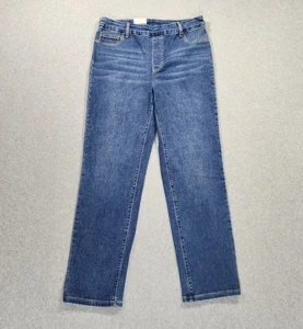 Nuevo con etiquetas Time And Tru Denim Recto Pull On Jegging Talla M (8-10) Lavado Medio - Imagen 1 de 13