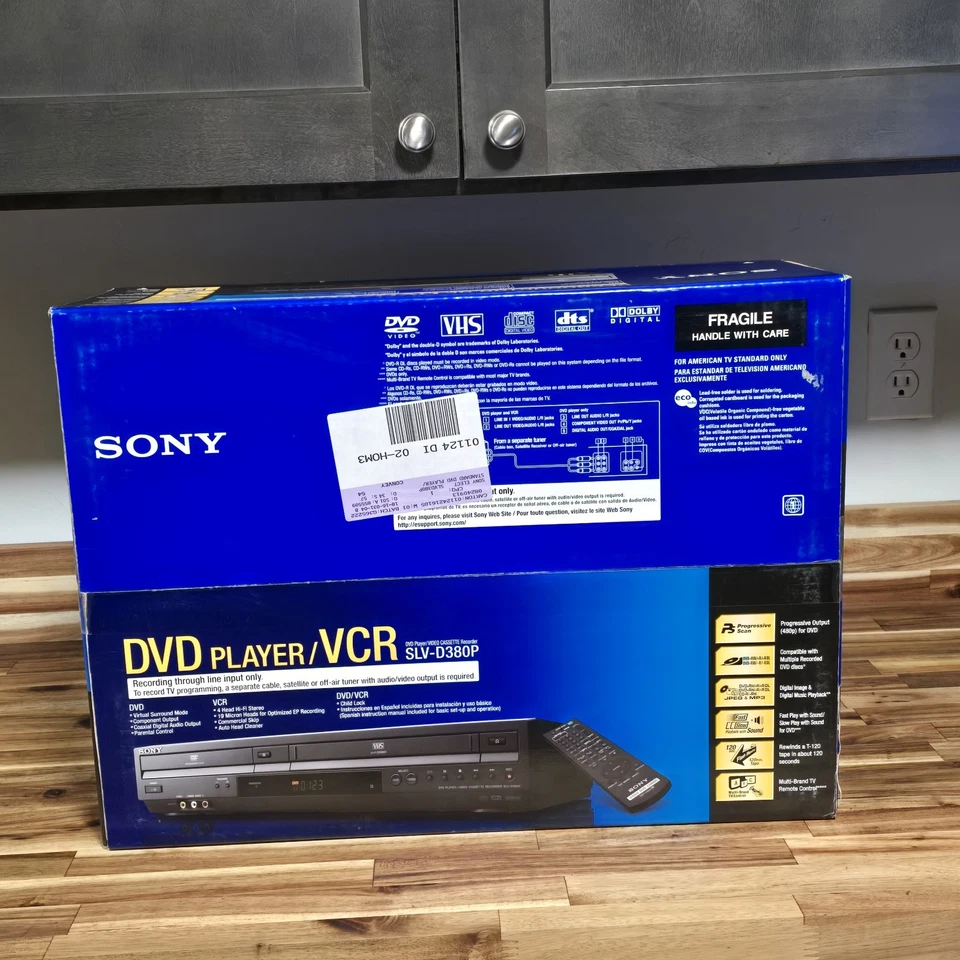 Sony SLV-D380P DVD and VCR Combo