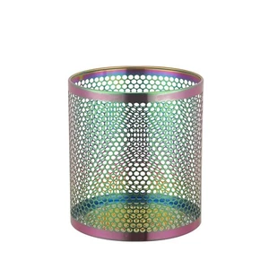 Stainless Steel Mesh Wastebasket,3Gallon Round Mesh Wastebasket Trash Can Rec... - Picture 1 of 9