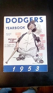 Brooklyn Dodgers 1953 Yearbook - Duke Snider, Jackie Robinson, Roy Campanella - Picture 1 of 14