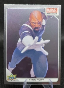 2023 Upper Deck Marvel Platinum Base Nick Fury #20 - Picture 1 of 2