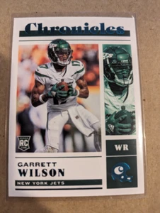 Garrett Wilson 2022 Panini Chronicles Teal #43 - casi nuevo - Imagen 1 de 1