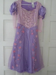 Disney Rapunzel Princess Costume / Dress Tangled Girls Size 8-10 yrs - Picture 1 of 7