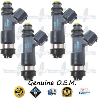 Inyectores de combustible Reman OEM Mitsubishi 4x 1465A051 0281 Denso Eclipse Galant Foto 1 de 4