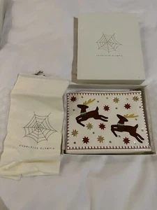 Charlotte Olympia applizierte Rudolph Clutch (Weihnachtskollektion) - neu mit Karton - Bild 1 von 5