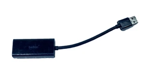 Belkin USB 3.0 to Gigabit Ethernet Adapter B2B048 10/100/1000Mbps - Picture 1 of 2