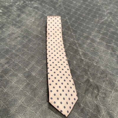 Corbata de cuello geométrica rosa Oakton Ltd Foto 1 de 4