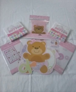 Baby Shower Decorations Bundle Pink color by Creative Converting NEW - Picture 1 of 6