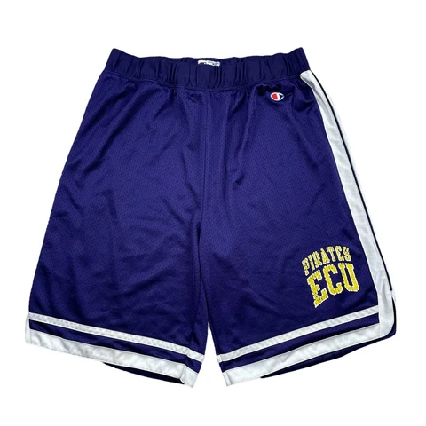 Men’s VTG Champion East Carolina University ECU Pirates athletic shorts size XL Cover