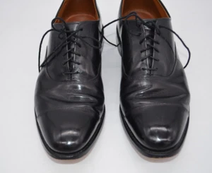 Allen Edmonds Park Avenue Cap-toe Oxford Dress Shoe Size 9.5 D (Black) - Picture 1 of 3