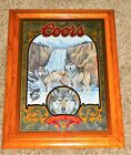 COORS BEER #1 TIMBER WOLF Wildlife Hunting MIRROR (EX+) Simply The Best!!!