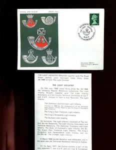 FDC NATIONAL ARMY MUSEUM- Grp 1 # 9 - THE LIGHT INFANTRY - Picture 1 of 1