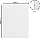 7 Blank Artist Canvas Set 23x30cm Large Plain Painting Boards Stretched/Framed