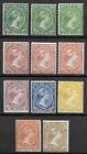 Falkland Islands Stamps 1891 Between Sg 15-38 / Shades Mlh Vf