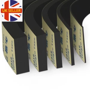 2M Foam Tape Single-Sided Black EVA Anti-Collision Insulation Protection Sound I - Picture 1 of 7