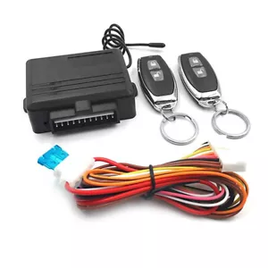 Universal Keyless Entry System Car Alarm Systems Device Auto Remote Control Kit - Picture 1 of 6