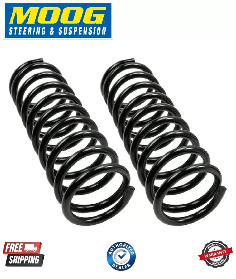 Para Jeep Grand Cherokee 1999-2004 MOOG 80974 Solucionador de problemas Muelles de bobina delanteros Foto 1 de 1