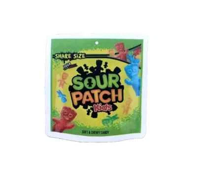 Sour Patch Kids Candy Sticker 1pc Collectible Sweet Juicy Dessert 1Pc Foto 1 de 4
