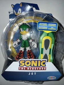 Figura de 4 pulgadas Sonic the Hedgehog Super Jet the Hawk & Type J Board Jakks nueva en caja - Imagen 1 de 2