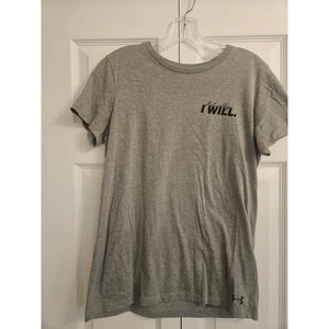 T-shirt manica corta Under Armour UA Actually I Will nuova senza etichette, donna small - Foto 1 di 5