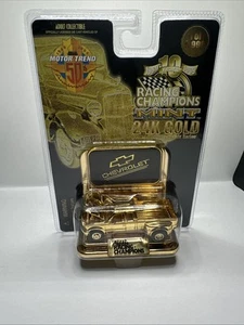 Motor trend Racing Champions Mint 24K Gold Plated Chevrolet Brand W/FordTruck - Picture 1 of 8