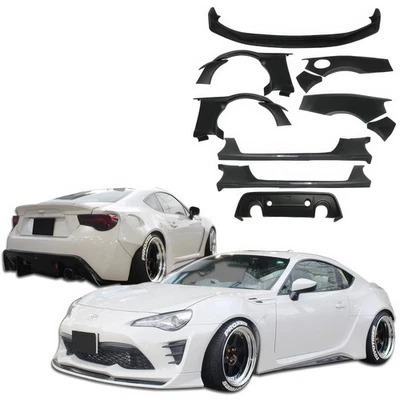 VSaero FRP AG T2 Wide Body Kit for 86 Toyota 17-20 vsaero_109220 - Image 1 of 3