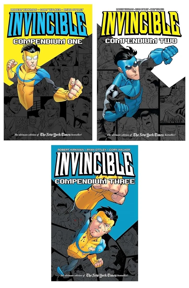 Invincible Compendium vol 1-3 (Image Comics Malibu Comics August 2011)