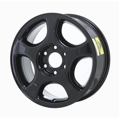 17" Chevrolet Trailblazer Wheel Rim Factory OEM 5170 2004-2009 Gloss Black - Image 1 of 2