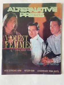 VTG Alternative Press Music Magazine March 1989 Violent Femmes, Nitzer Ebb - Picture 1 of 5